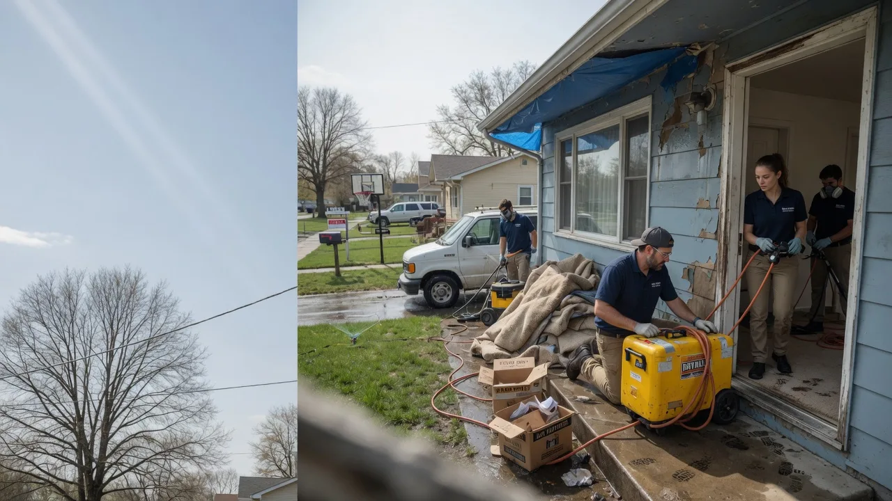 Basement Flood Cleanup in Hanover, IN near me